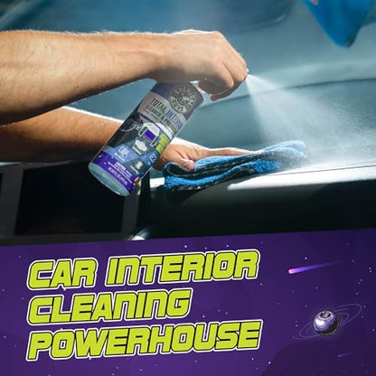 Chemical Guys Total Interior Cleaner & Protectant - (16 oz) All-in-One Car Interior Cleaner for Dash, Seats, Carpet, Glass, Vinyl, Leather, and Plastic - Galactic Scent - size: 16 Fl Oz (Pack of 1)