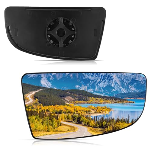 BDFHYK Mirror Glass Compatible with Transit T150 T250 T350 2015-2022 Side View Convex Mirror Glass with Backing Plate, Replaces BK3Z17K707B (Right Lower Side) - size: Right Passenger Side, style: 2015-2022 Transit T250