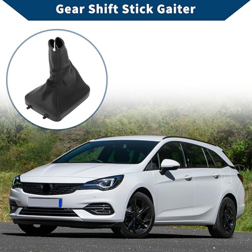No.24430525/5738392 Gear Shift Stick Gaiter for Opel for Astra 1998-2010 Gear Stick Knob Cover Boot Shift Cover Dustproof Leather 1 Pc Black
