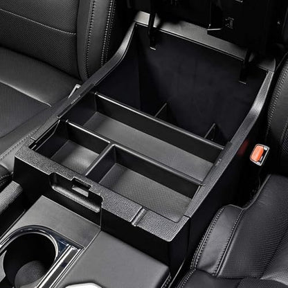 Vehicle OCD - Center Console Organizer Tray for Toyota Tundra (2007-2021) / Toyota Sequoia (2008-2022) - Made in USA - SLX125 - size: 2014-2021, style: Tray