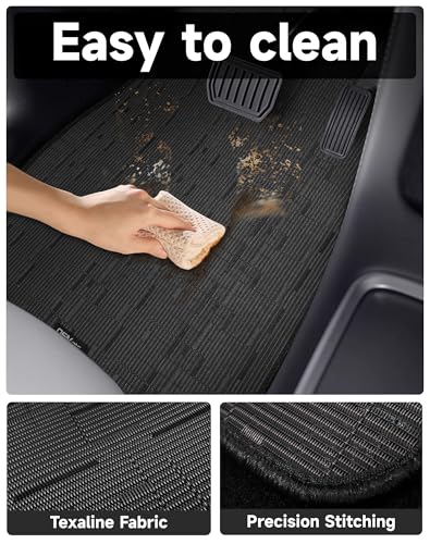Ultra Durable Car Floor Mats, Premium PVC Coil All-Weather Automotive Floor Mats, Universal Fit with Anti-Slip Nibbs Backing, Waterproof | Wear Resistant | Flame Retardant, Black 4PCS - color: Black
