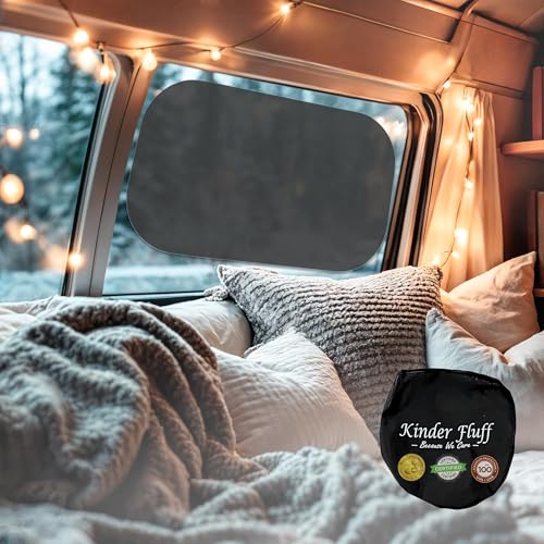 Car Window Shades - Certified 99.79% UVA & 99.95% UVB sun protection. Award winning car sun shade for side windows. 4 Pack (2 Transparency options) 25" x 16" -window shade for car baby by Kinder Fluff - color: 2 Semi-Transparent + 2 Transparent, size: 25x