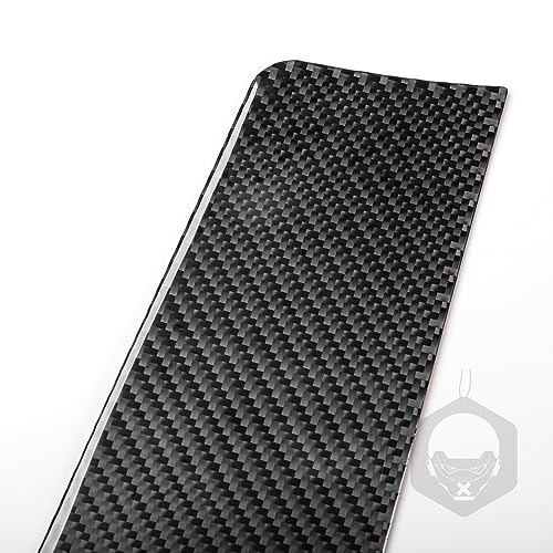 NVCNX Real Premium Carbon Fiber Car Co-Pilot Dashboard Cover Compatible with Toyota RAV4 2013 2014 2015 2016 2017 2018 XLE LE Limited SE Adventure Platinum Hybrid Interior Dash Trim Accessories Black - color: Co-pilot Dashboard Trim