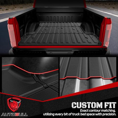 Truck Bed Mat Bed Liner Fit for Ford F250 F350 F450 2017-2026 Super Duty (6.8FT,81.9" Bed), Not Fit Drop-in Liner - style: 9)2017-2026 |Ford Super Duty F250/F350/F450 Bed Mat (6.8FT)