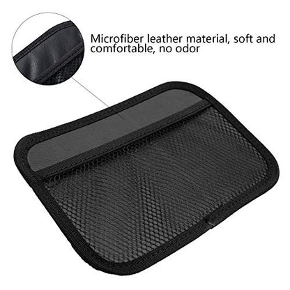 INNOLIFE Car Net Pocket Side Clutter Scattered Storage Phone Holder Strong Paste Organizer 8"x5.75"(2pcs L) - size: 2 Large