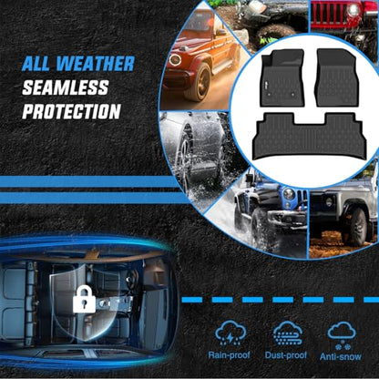 Nilight TPE Floor Mats for Chevy Trax Buick Envista 2024 2025 2026, All Weather Custom Fit Heavy Duty Floor Liners - color: 2024-2026 Chevy Trax