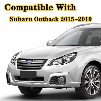 Rear Bumper Protector Guard Accessory Trim Cover Scratch Resistant Trunk Door Entry Guards Compatible with Subaru Outback 2015 2016 2017 2018 2019 - color: Subaru Outback 2015-2019