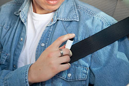 resqme The Original Compact Emergency Keychain Car Escape Tool, Seatbelt Cutter and Window Breaker, Made in USA, Pack of 2 - color: Black, White, size: Standard