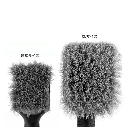 Detail Factory - ProGrip XL Tire Brush - Ergonomic ProGrip Handle - Stiff Synthetic Bristles to Cut Through Grime - Grey and Black - color: Gray, size: X-Large