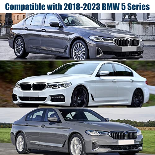 6 Layers Front Windshield Sun Shade Custom Fit for 2018-2024 BMW 5 Series, Foldable Car Sunshade with Storage Bag, Heat Reflective & UV Protection - size: 2018-2024 BMW 5 Series