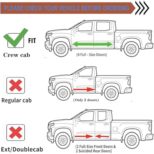 in-Channel Window Visors Vent Deflectors Compatible with Dodge Ram 2500 3500 Crew Cab 2019-2026, Sun Visor Wind Shades Window Rain Guards Dark Smoke Exterior Car Accessories 4pcs - size: For Ram 2500/3500 Crew Cab