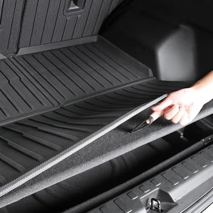 Floor Mats Set Cargo Liner and Backrest Mat for for Chevy Chevrolet Equinox/GMC Terrain 2018-2024, All Weather TPE Full Mat Set Cargo Mat for Equinox Accessories - size: For Chevy Equinox/GMC Terrain | 2018-2024
