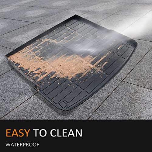 Binmotor-All Weather Cargo Mta for BMW X1 2023 2024 2025 2026, Custom Fit Car Trunk Mat, Waterproof Easy to Clean Cargo Liners Automotive for BMW X1 Accessories Black - style: Cargo Liner for BMW 2023-2026