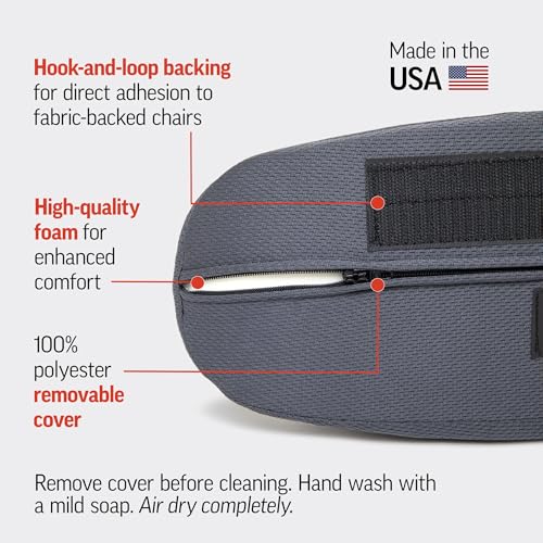 OPTP The Original McKenzie SuperRoll - USA-Made Low Back Lumbar Pillow for Office Chair Lumbar Support, Car Back Support Seat Cushions and Travel. The Preferred Lumbar Cushion by Physical Therapists. - style: SuperRoll Only