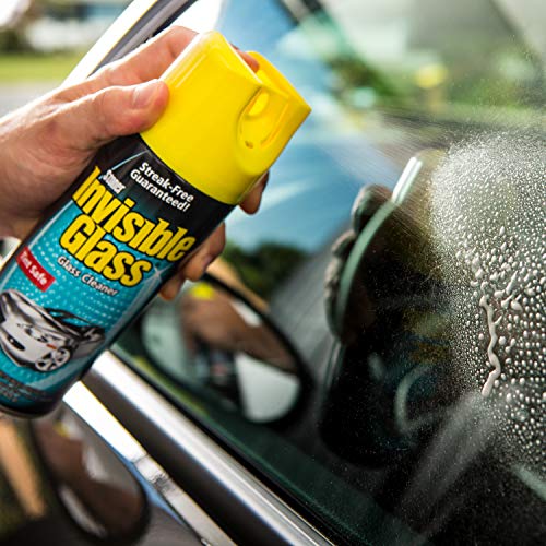Invisible Glass 91163-2PK Premium Aerosol Glass Cleaner Spray for Car Windshields and Windows, Automotive and Home Window Cleaner, Streak-Free, Ammonia-Free, Tint-Safe – 15 oz (Pack of 2) - size: 15 Ounce (Pack of 2)