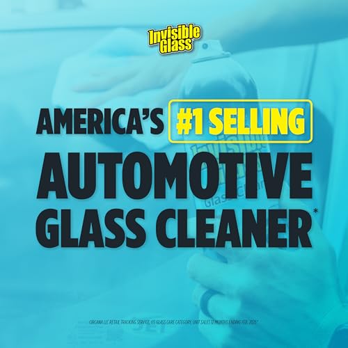 Invisible Glass 91163 Premium Aerosol Glass Cleaner Spray for Car Windshields and Windows, Automotive and Home Window Cleaner, Streak-Free, Ammonia-Free, Tint-Safe – 15 oz - size: 15 Ounce (Pack of 1)