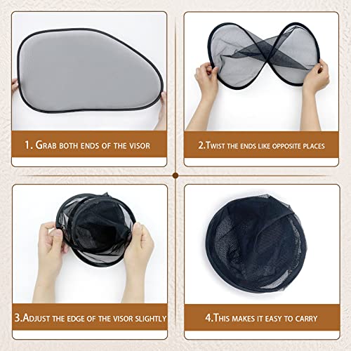 2 Pack Universal Car Window Shade for Baby, Kids, and Pets - Side Sun Visor, UV Rays Protection - Perfect for Van, SUV