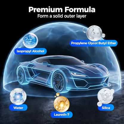 Glass Emulsion Cleaner,2026 New Oil Film Remover for Car Windshields and Shower Windows,Improves Visibility & Safe Driving (Oil/2pcs) - color: Oil/2pcs