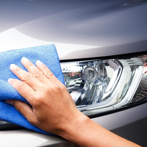 Formula 1 Super Dry Microfiber Drying Towel - Double Thick & Quick Dry - Extra Large - 24" x 24" - color: Super Dry Microfiber X-large
