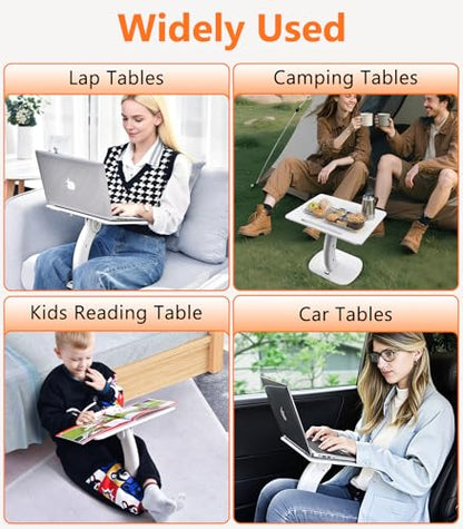 Car Desk for Laptop Computer Tablet iPad iPhone Book for Driver Passenger Seat, Adjustable Portable Car Seat Tray Table Laptop Stand for Car Vehicle Camping Travel