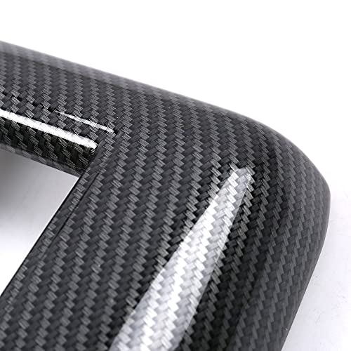 1 PC Back Air Vent Cover for Volkswagen Atlas 2018 2019 2020 2021 2022 2023 Atlas Cross Sport Accessories ABS Carbon Fiber Pattern - size: BACK AIR VENT COVER-1PC