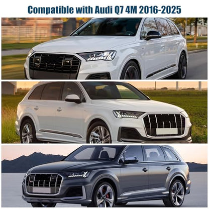6 Layers Custom Fit Windshield Sun Shade for 2016-2025 Au-di Q7, Foldable Car Sunshade with Storage Bag, Heat Reflective & UV Protection - size: 2016-2025 Audi Q7