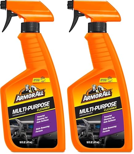 Armor All Multi Purpose Cleaner, Car Cleaner Spray for All Auto Surfaces, 16 Fl Oz (Pack of 2) - size: 16 Fl Oz (Pack of 2)