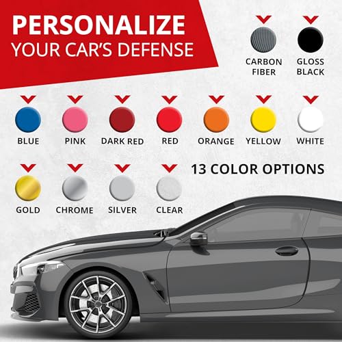All-Fit Automotive Car Door Edge Protector – Universal DIY Edge Trim to Prevent Scratches & Dings – Flexible Adhesive Molding Trim for Cars, Trucks & SUVs (10 Ft - Black) - color: Black