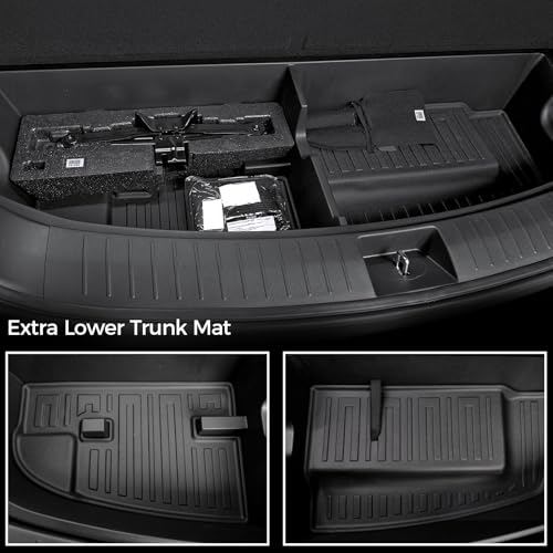 Floor Mats for Hyundai Palisade Gasoline 2026, All Weather Floor Mats Trunk Cargo Liner with Backrest Protectors Accessories, Full Coverage Set (Fit 7/8 Sests) - size: For Hyundai Palisade | 2026