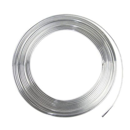 3metres x 6MM Universal U Shape Custom Chrome Plated DIY Moulding Trim Strip Line for Sedan Car Pickup Air Vent Door Edge Decoration(Silver) - size: 3 metres