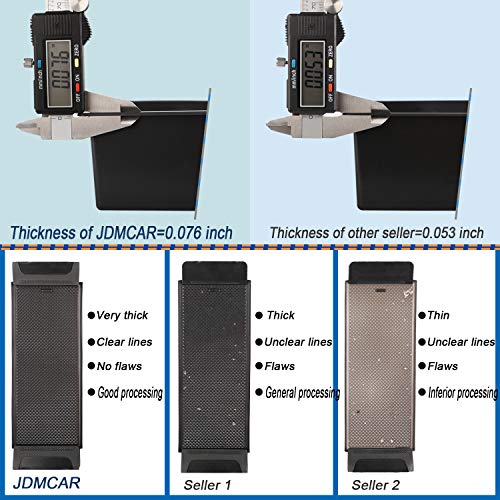 JDMCAR Compatible with Toyota Tundra Accessories 2014-2021 Center Console Organizer, Insert ABS Black Materials Tray, Armrest Secondary Storage Box - Full Tray - color: black