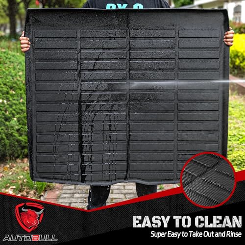 Cargo Liner Compatible with Volkswagen VW Tiguan 5 Passenger 2018-2024 Cargo Mat, All Weather Protection Trunk Liner Rear Trunk mat ，Black - style: 25)Volkswagen Tiguan 5 Passenger 2018-2024