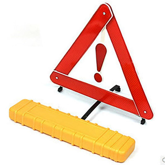 Triangle Reflector,Universal Foldable Emergency Car Truck Van Warning Triangle Signs Road Safety Reflective Exclamation Point Sign Triangle Warning Kit Tool with Carrying Case (5 Pack) - size: 5 Pack