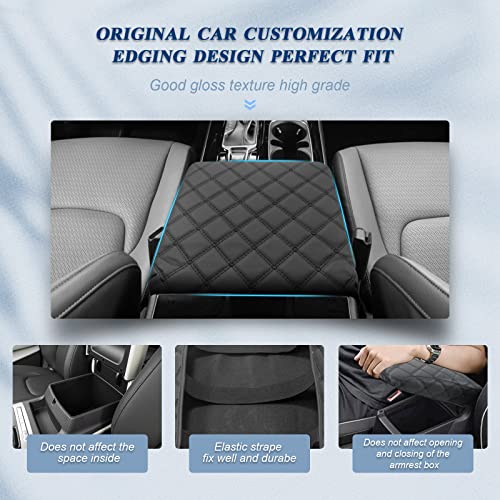 BIBIBO for 2025 2026 Kia Carnival Center Console Armrest Cover:2024 2025 2026 Kia Carnival Accessories 2022-2025 Kia Carnival Arm Rest Cover Kia Carnival Console Cover,2024 2025 Kia Carnival Armrest - color: Black-for 2022-2026 Carnival