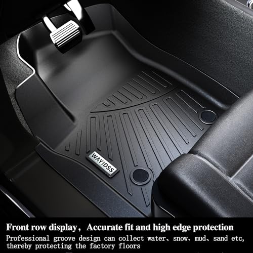 Floor Mats for 2023 2024 2025 2026 Cadillac Lyriq Lyriq-v & Trunk Mat TPE All Weather Protection 2 Rows Car Floor Liners with Cargo Liners - size: For 203-2026 Cadillac Lyriq full set mat