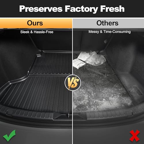 AOMSAZTO Premium Cargo Liner for Mazda 3 Sedan 2019-2025 2026 Custom Fit Car Trunk Mat All-Weather Black Cargo Mat - style: 19) for Mazda 3 2019-2024 Cargo Liner