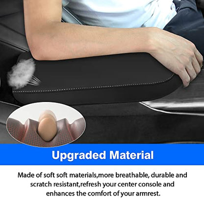 Autorder Center Console Cover for 2022 2023 2024 2025 Lexus NX NX 250/NX 350/NX 350h/NX 450h+ Accessories Armrest Cover Anti-Scratch Leather Middle Console Pad Armrest Protector - size: 2022-2025 Lexus NX