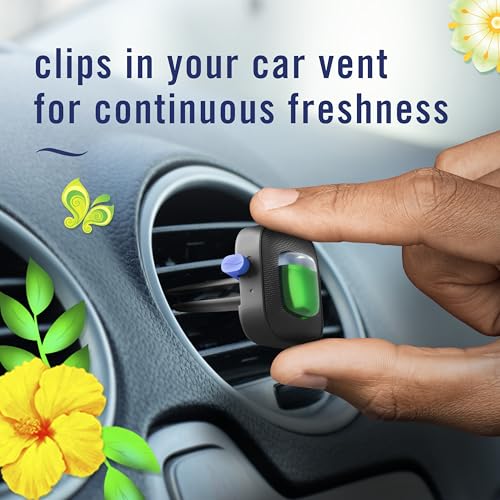 Febreze Car Air Freshener, Car Vent Clip and Odor Fighter, Gain Original Scent, 8 Count - size: 0.06 Fl Oz (Pack of 8)