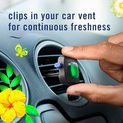 Febreze Car Air Freshener, Car Vent Clip and Odor Fighter, Gain Original Scent, 8 Count - size: 0.06 Fl Oz (Pack of 8)