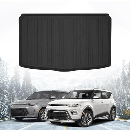 Premium Cargo Liner for Kia Soul 2020-2026 - 100% Protection - Custom Fit Car Trunk Mat - Easy-to-Wash & All-Season Black Cargo Mat - 3D Shaped Laser Measur5d Trunk Liners for Kia Soul (SK3)