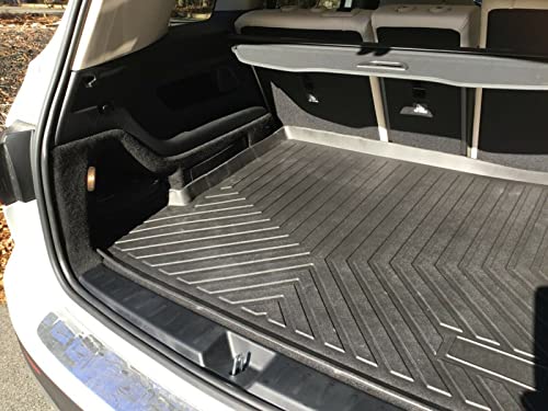 Cargo Liner - Trunk Mat for Mercedes-Benz GLB-Class 2020-2026 – Weather-Resistant Trunk Mats for Cars with Raised Lip – Non-Slip Car Trunk Mat Rubber – Laser Pre-Cut Design