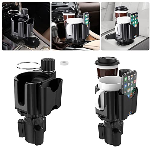 Car Cup Holder Expander Adapter for Large Water Cups,2 Drink Bottles,Cup Coffee Bottles,NATGIC 4-in-1 Cup Holders Expander for Trucks,Sedan, Vehicle Adjustable Cup Holder Expander for Mugs - size: Standard