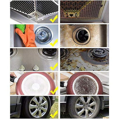 [3 Pack] Auto Detailing Drill Brush Set, Wheel Cleaner Brush, Car Cleaner Wash Brush Supplies Kit Fit Tire, Car Mats, Floor Mat, Bathroom and Auto Power Scrubber Brush Cleaning Sets
