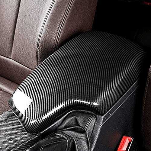328i 435i Armrest Cover, Carbon Fiber Color Center Consoles Pad for BMW F30 F32 F34 (ABS Material) (F30 2012-2019) - size: F30 2012-2019