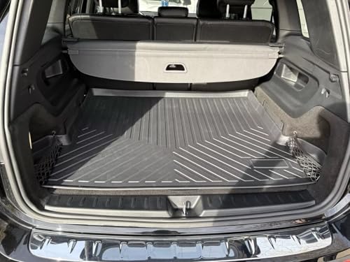 Cargo Liner - Trunk Mat for Mercedes-Benz GLB-Class 2020-2026 – Weather-Resistant Trunk Mats for Cars with Raised Lip – Non-Slip Car Trunk Mat Rubber – Laser Pre-Cut Design