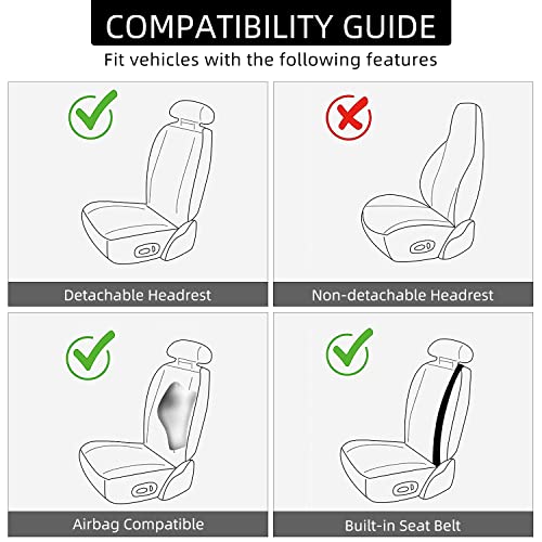 1 Pack Leather Front Car Seat Cover, Universal Sideless Car Seat Protector with Storage Pocket and Seat Belt Pad, Waterproof Automotive Seat Cover Cars Trucks SUV(Pink) - color: front 1pcs pink