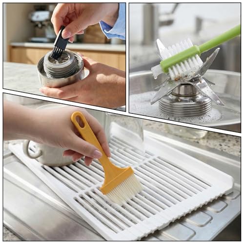 24 Pcs Small Cleaning Brush Mini Anti Static Brush Keyboard Brushes Electronic Cleaning Brushes for Computer Keyboard Laptop Motherboard Camera Car Vents Small Space