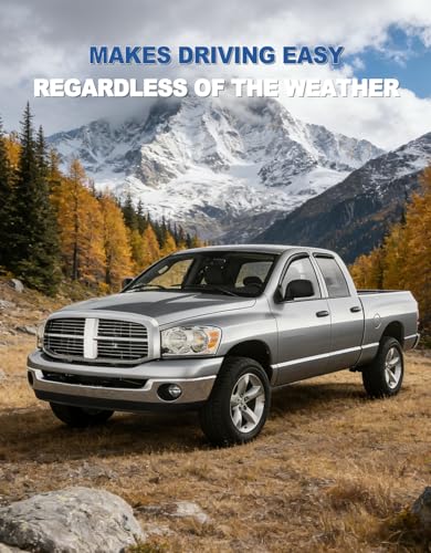 Out-Channel Window Rain Guards Fit for 2002-2008 Dodge Ram 1500 Quad Cab/Extended Cab, Window Vent Visors Wind Deflector Vent Shades for 03-09 Dodge Ram 2500 3500 Extended Cab - size: Fit for 2002-2009 Dodge Ram
