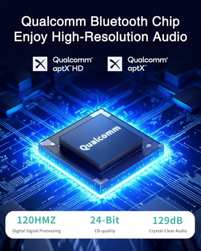 USB Bluetooth Car Adapter aptX-HD Sound- Compatible with Infiniti, Honda,Toyota,Lexus, GMC,Volvo,Ford,Mazda Without Car Bluetooth