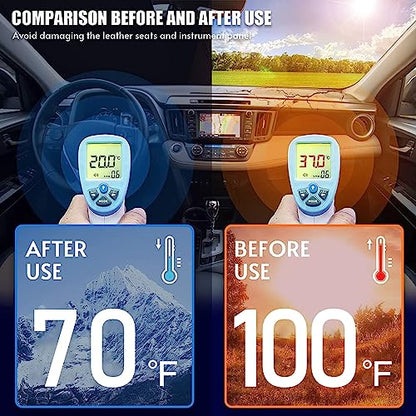 2026 Upgrade Front Windshield Sunshade fit for Mazda CX-5 2017-2026 Reflector Foldable Car Shade Automotive Windshield Sunshades for Mazda CX-5 Windshield Sun Shade |Keeps Your Vehicle Cool| - size: Fit for Mazda CX-5 2017-2026